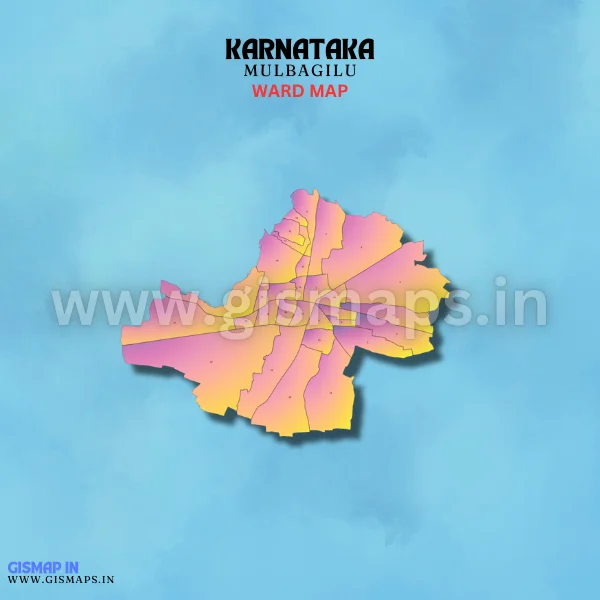 Mulbagilu Ward Map (Karnataka)